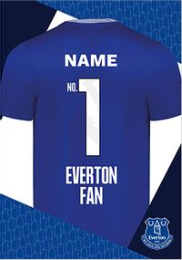 Tap to view Everton FC T-shirt Birthday Card