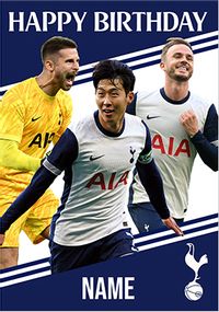 Tap to view Tottenham Spurs Football Players Birthday card