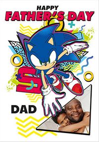 Tap to view Sonic Father's Day Photo Upload Card