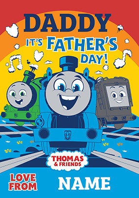 Thomas & Friends Happy Father's Day Card