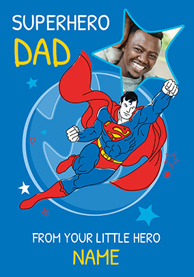Superhero Dad Father's Day Card