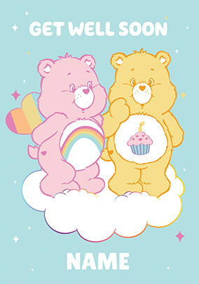 Care Bear Get Well Soon Card