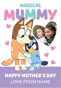 Tap to view Bluey Magical Mummy Mother's Day Photo Card