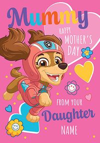 Tap to view Paw Patrol Mummy From Daughter Mother's Day Card