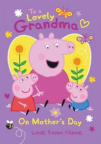 Tap to view Peppa Pig Grandma Mother's Day Card