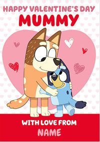 Tap to view Bluey Mummy Valentine's Day Day Card