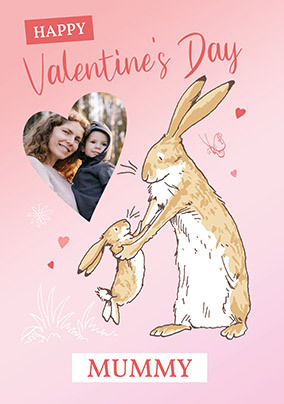 Guess How Much I Love You Mummy Valentine's Day Photo Card