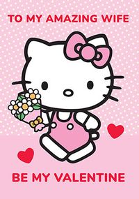 Tap to view Hello Kitty Wife Valentine's Day Card