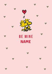 Tap to view Woodstock Be Mine Valentine's Day Card