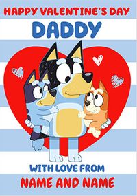 Tap to view Bluey Daddy Valentine's Day Day Card