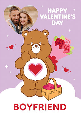 Care Bears Boyfriend Valentine's Day Photo Card