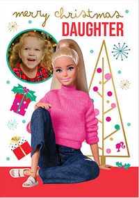 Tap to view Barbie Merry Christmas Daughter Photo Card