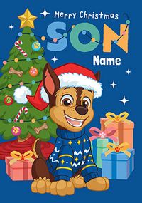 Tap to view Paw Patrol Son Christmas Card