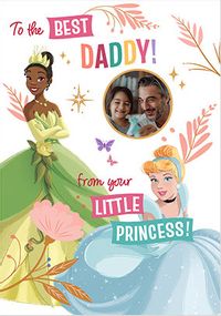 Tap to view Disney Princesses To Daddy Birthday Photo Card