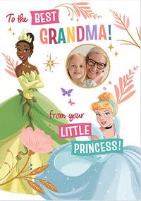 Tap to view Disney Princesses Grandma Birthday Photo Card