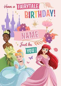 Tap to view Disney Princesses Fairytale Birthday Card