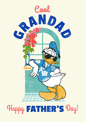Donald Duck - Cool Grandad Happy Father's Day