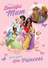 Tap to view Disney Princesses From Your little Princess Mother's Day Photo Card