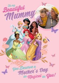 Tap to view Disney Princesses Mummy Mother's Day Photo Card