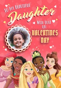 Tap to view Disney Princesses Daughter Valentine's Day Card