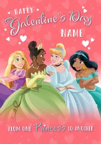 Tap to view Galentine's Disney Princess Valentine's Day Card