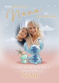 Tap to view Stitch Beautiful Nana Mother's Day Photo Card