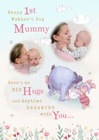 Tap to view Winnie The Pooh Mummy's First Mother's Day 2 Photo Card