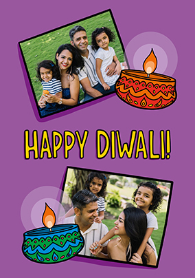 Diwali 2 Photo Card