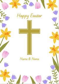 Tap to view Easter Cross Personalised Card