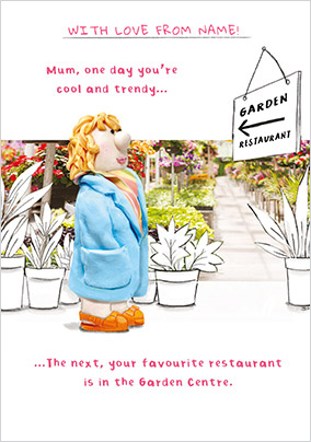 Garden Centre Restaurant Mother's Day Card