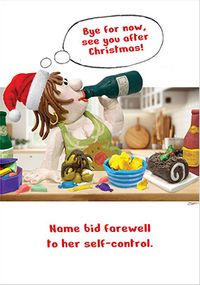 Tap to view Farewell Self-Control Christmas Card