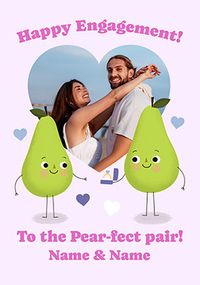 Tap to view Pearfect Pair Engagement Photo Card