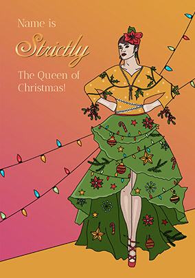 Christmas Dancer Card