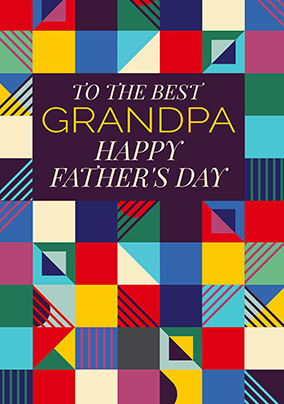 Best Grandpa Fathers Day Card