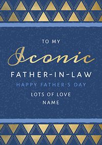 Tap to view Iconic Father-In-Law Father's Day Card
