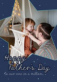 Tap to view Happy Father's Day Card Star Photo Upload
