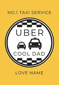 Tap to view Taxi Dad Happy Father's Day Card