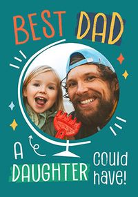 Tap to view Cancer Research UK Best Dad A Daughter Can Have Birthday Photo Card