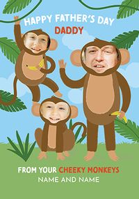 Tap to view Happy Father's Day from your Cheeky Monkeys Card