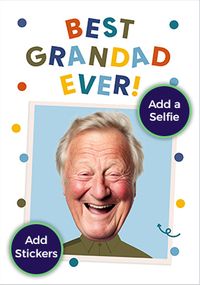 Tap to view Funky Faces Best Grandad Father's Day Photo Card
