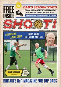 Tap to view Shoot Magazine Father's Day 3 Photo Card