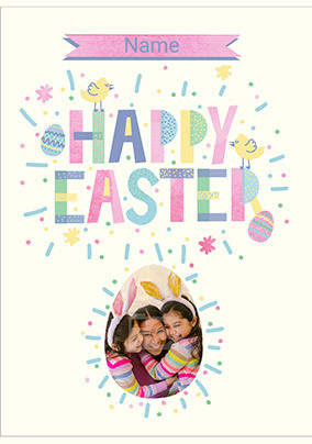 Happy Easter Photo Card