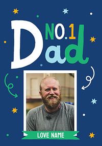Tap to view No.1 Dad Giant Father's Day Card