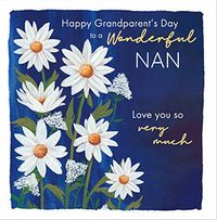 Tap to view Painted Daisies Grandparents' Day Card for Nan