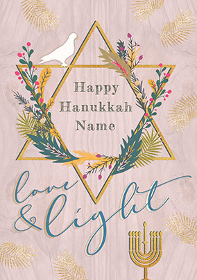Joyful Hanukkah Card