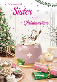 Tap to view Sister Cocoa Personalised Christmas Card