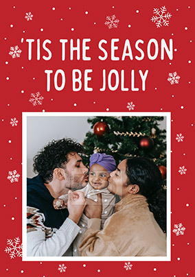 Be Jolly Photo Christmas Card