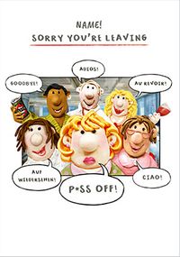 Tap to view P*ss Off Leaving Card