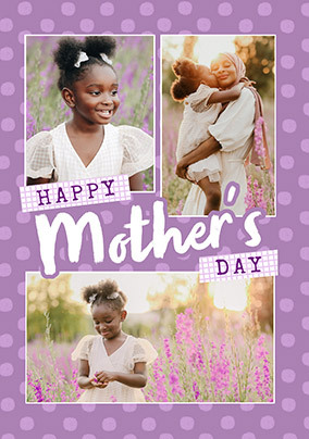 Open Mothers Day Photo Card