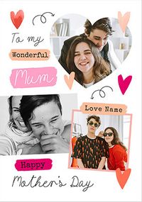 Tap to view Hearts and Smiles Mothers Day Card